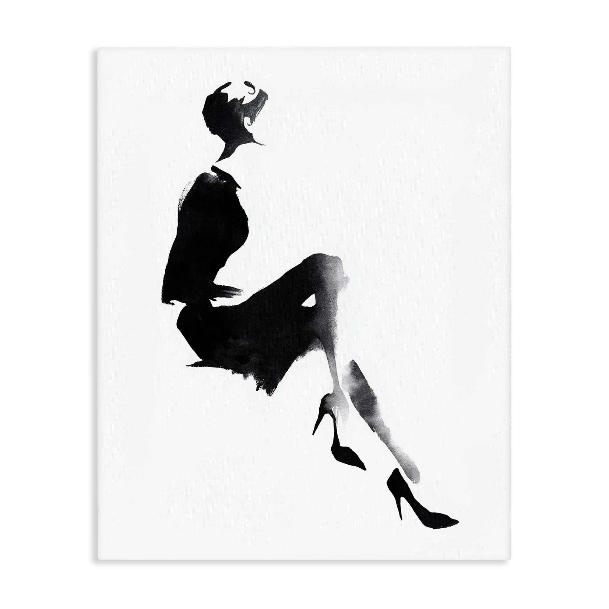Stupell Industries Chic Silhouette Noir Canvas Wall Art, design by Svetlana Aleynikova