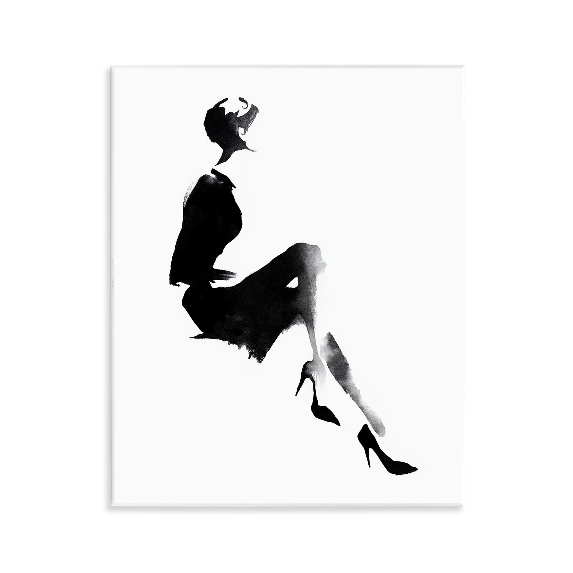 Stupell Industries Chic Silhouette Noir Wall Plaque Art, design by Svetlana Aleynikova