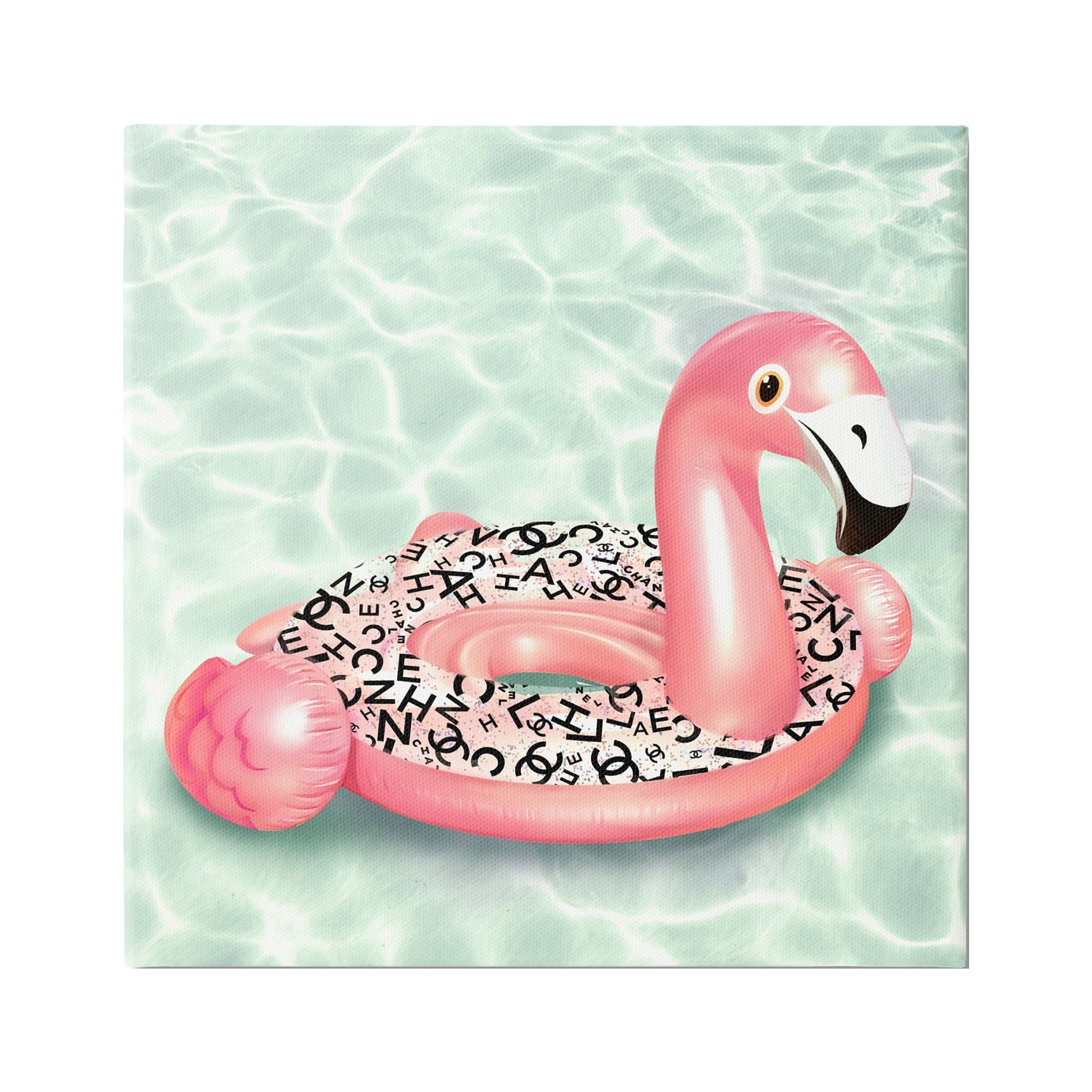 Stupell Industries Chic Summer Pool Float Glam Fashion Pattern Graphic Art Gallery Wrapped Canvas Print Wall Art, Design by Ziwei Li