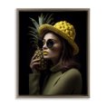 thumbnail image 1 of Stupell Industries Chic Tropical Woman Novelty Painting Brown Floater Framed Art Print Wall Art, 25 x 31, 1 of 10