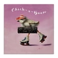 thumbnail image 1 of Stupell Industries Chick-A-Boom Boombox Bird Animals Painting Wrapped Canvas Art Print Wall Art, 36 x 36, 1 of 8