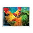 thumbnail image 1 of Stupell Industries Chicken Hens Wearing Bowties Patterned Diamond Collage Framed Wall Art, 20 x 16, Design by Porter Hastings, 1 of 5