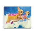thumbnail image 1 of Stupell Industries Chihuahua Dogs Flying Cloudy Sky Pink Capes Canvas Wall Art, 30 x 24, Design by Porter Hastings, 1 of 5