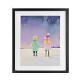 thumbnail image 1 of Stupell Industries Modern Children Watching Starry Winter Sky Black Framed Print Under Glass, 13 x 16, by The Prints Vibe, 1 of 8
