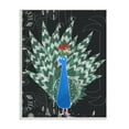 thumbnail image 1 of Stupell Industries Children's Abstract Peacock Doodle Black White Pattern, 13 x 19,Design by Carla Daly, 1 of 5