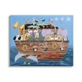 thumbnail image 1 of Stupell Industries Children's Animals of Noah's Arc Illustration Wildlife Pairs, 30 x 24,Design by Carla Daly, 1 of 5