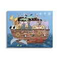 thumbnail image 1 of Stupell Industries Children's Animals of Noah's Arc Illustration Wildlife Pairs, 48 x 36,Design by Carla Daly, 1 of 5