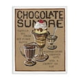 thumbnail image 1 of Stupell Industries Chocolate Sundae Recipe Food & Beverage Painting Gallery Wrapped Canvas Art Print Wall Art, 16 x 20, 1 of 8