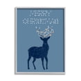 thumbnail image 1 of Stupell Industries Christmas Constellations Deer Holiday Painting Gray Framed Art Print Wall Art, 11 x 14, 1 of 9