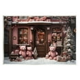 thumbnail image 1 of Stupell Industries Christmas Shop with Bears Holiday Painting Unframed Art Print Wall Art, 19 x 13, 1 of 7