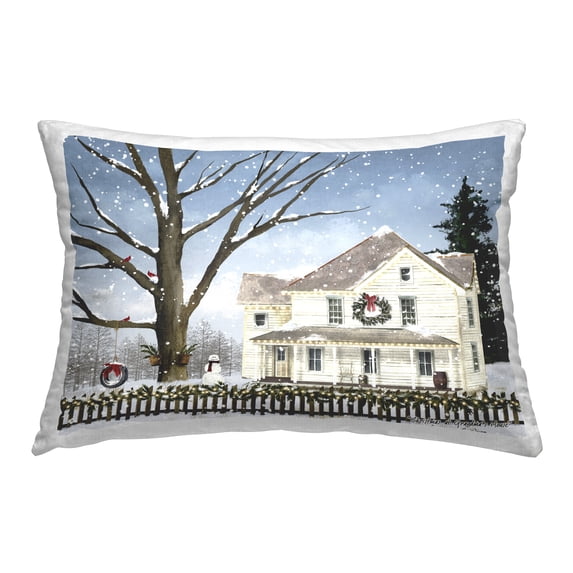 Stupell Industries Christmas at Grandma's Decorative Printed Throw Pillow Design by Billy Jacobs