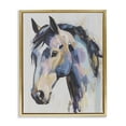 thumbnail image 1 of Stupell Industries Contemporary Chromatic Stallion Abstraction Gold Floating Frame Canvas Art, 25 x 31, by Svetlana Aleynikova, 1 of 8