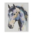 thumbnail image 1 of Stupell Industries Contemporary Chromatic Stallion Abstraction White Framed Giclee Art, 11 x 14, by Svetlana Aleynikova, 1 of 8