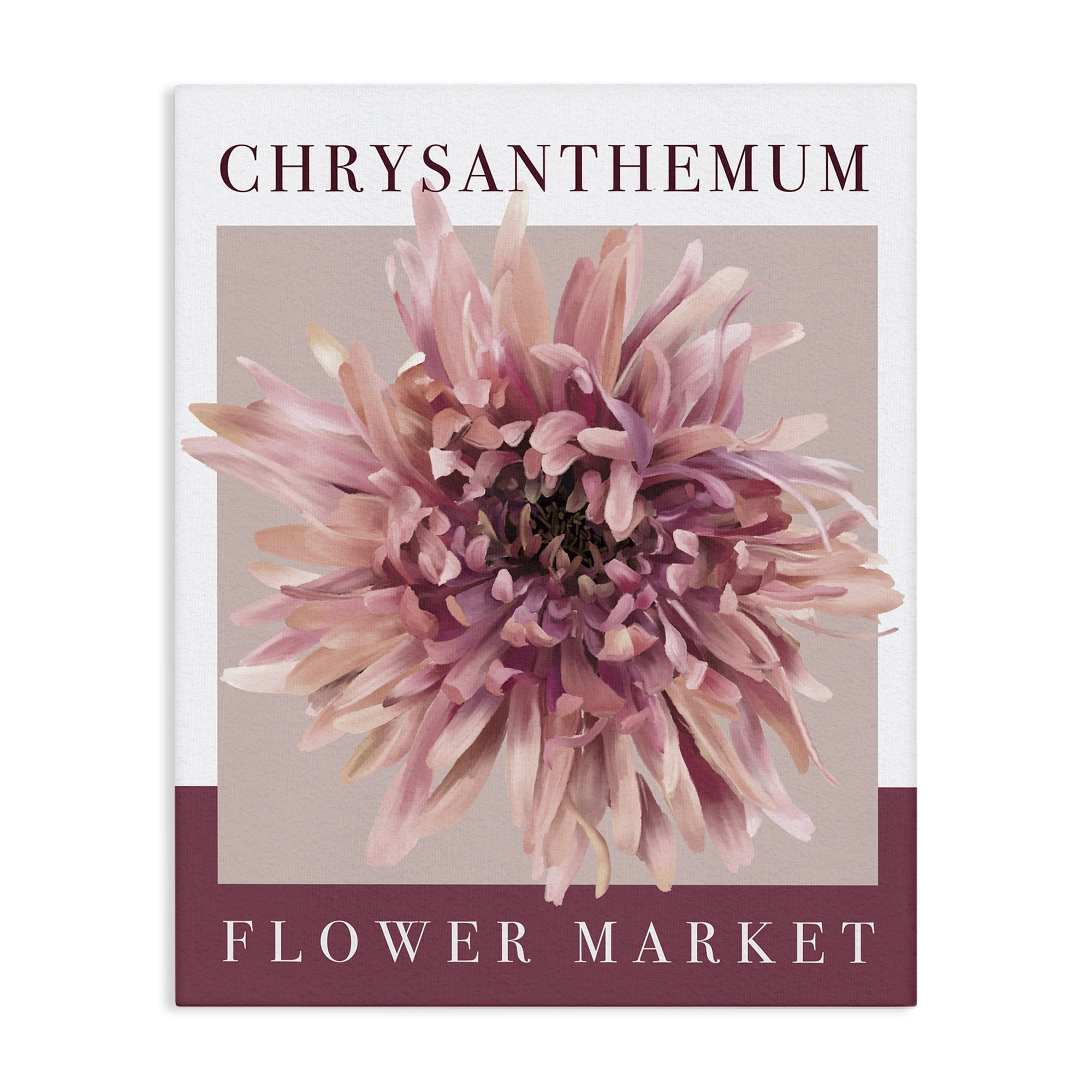 Stupell Industries Chrysanthemum Flower Market Canvas Wall Art, design by Jennifer Stith