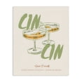thumbnail image 1 of Stupell Industries Eclectic Cin Cin Amalfi Cocktail Canvas Art, 16 x 20, by The Prints Vibe, 1 of 8