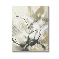 Stupell Industries Circular Complex Abstract Abstract Painting Gallery Wrapped Canvas Art Print Wall Art, 16 x 20