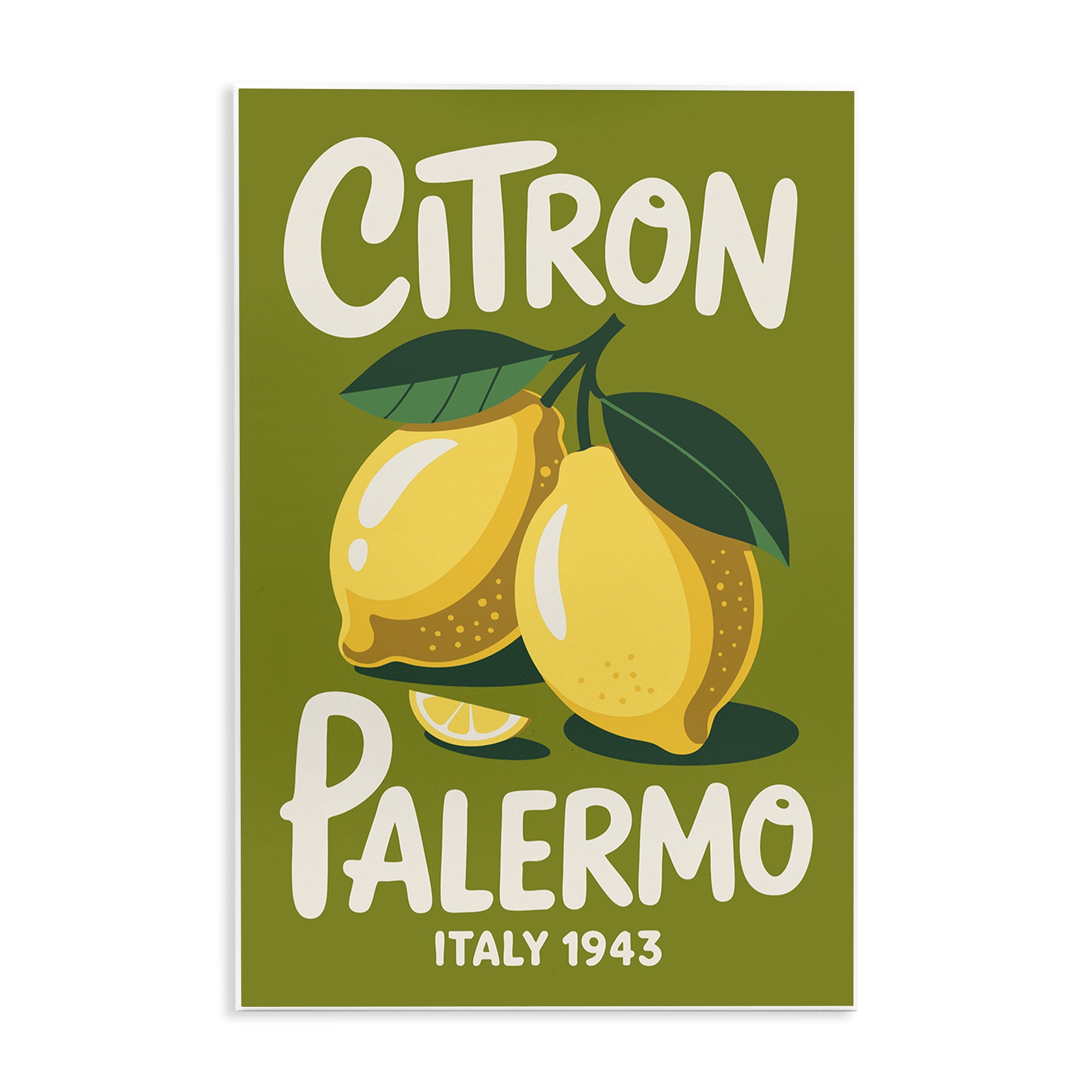Stupell Industries Citron Palermo Lemons Wall Plaque Art, design by Andreas Magnusson