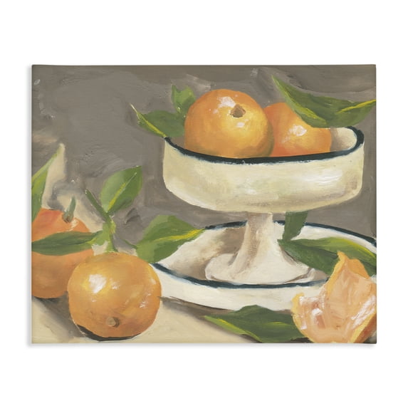 Stupell Industries Contemporary Citrus In Stillness Canvas Art, 20 x 16, by Melissa Wang