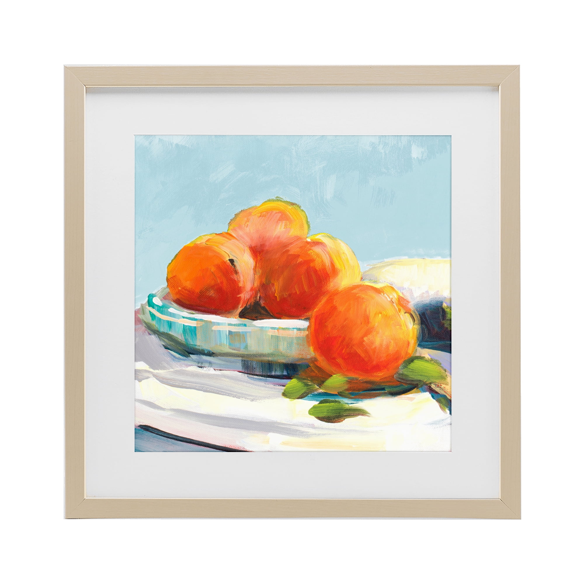 Stupell Industries Citrus Plantation Still Life Birch Framed Print Under Glass, design by Jane Slivka