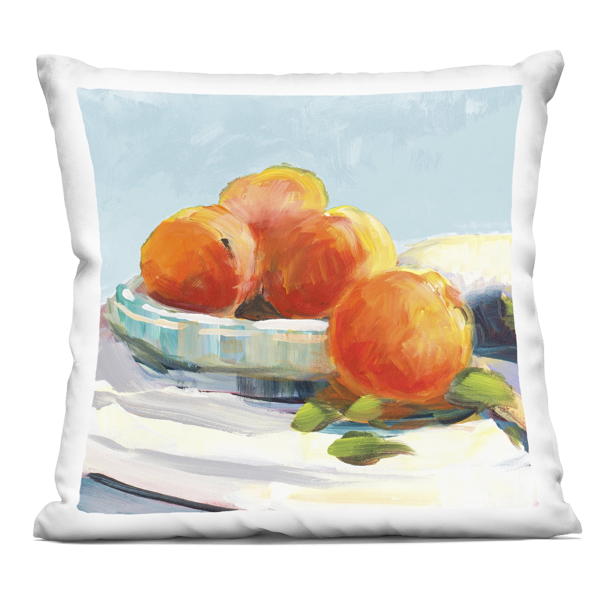 Stupell Industries Citrus Plantation Still Life Decorative Printed Throw Pillow, design by Jane Slivka