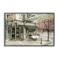 thumbnail image 1 of Stupell Industries Victorian City Corner Café Black Framed Giclee Art, 18 x 12, by Ruane Manning, 1 of 8
