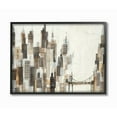 thumbnail image 1 of Stupell Industries Cityscape Abstract Squares Neutral Painting Framed Wall Art by Third and Wall, 1 of 6
