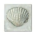 thumbnail image 1 of Stupell Industries Clam Shell Nautical Grey Painting Gallery Wrapped Canvas Print Wall Art, Design by Erica Christopher, 1 of 7