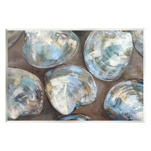 Stupell Industries Clam Shell Pattern Animals & Insects Painting Unframed Art Print Wall Art, 15 x 10