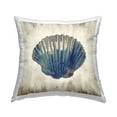 thumbnail image 1 of Stupell Industries Clam Shell Rustic Pattern Decorative Printed Throw Pillow, 18 x 18, 1 of 8