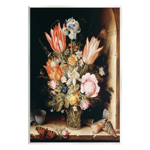Stupell Industries Classic Bouquet Still Life Botanical & Floral Painting Unframed Art Print Wall Art, 10 x 15