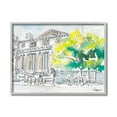thumbnail image 1 of Stupell Industries Classic City Architecture Urban Watercolor Landscape Gray Framed by Mark Higden, 1 of 5