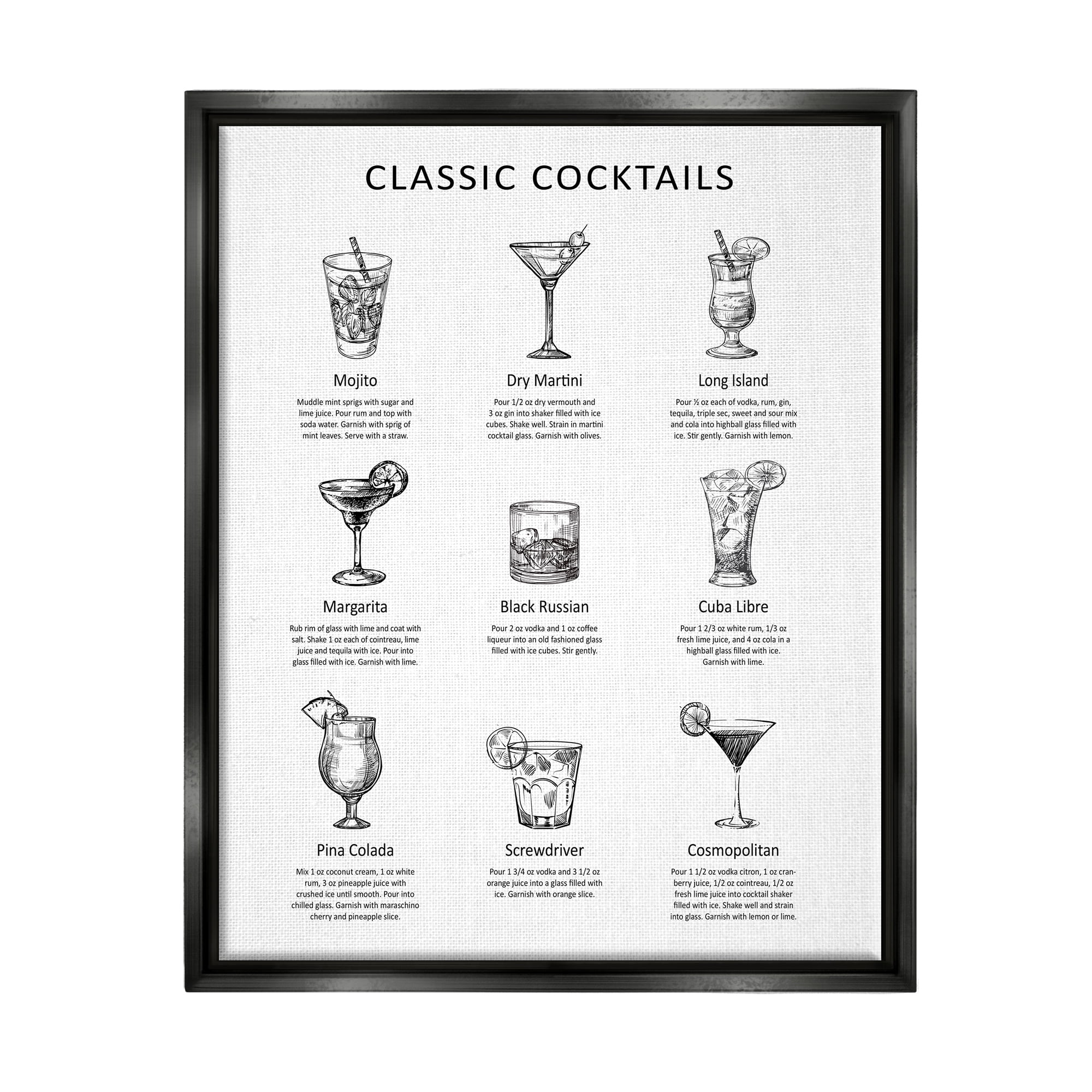 Vodka Shots, Cheers Print, Black and White, Cocktail Wall Ar