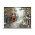 thumbnail image 1 of Stupell Industries Classic European Urban Street Vintage Bistro Architecture, 30 x 24, Design by Ruane Manning, 1 of 7