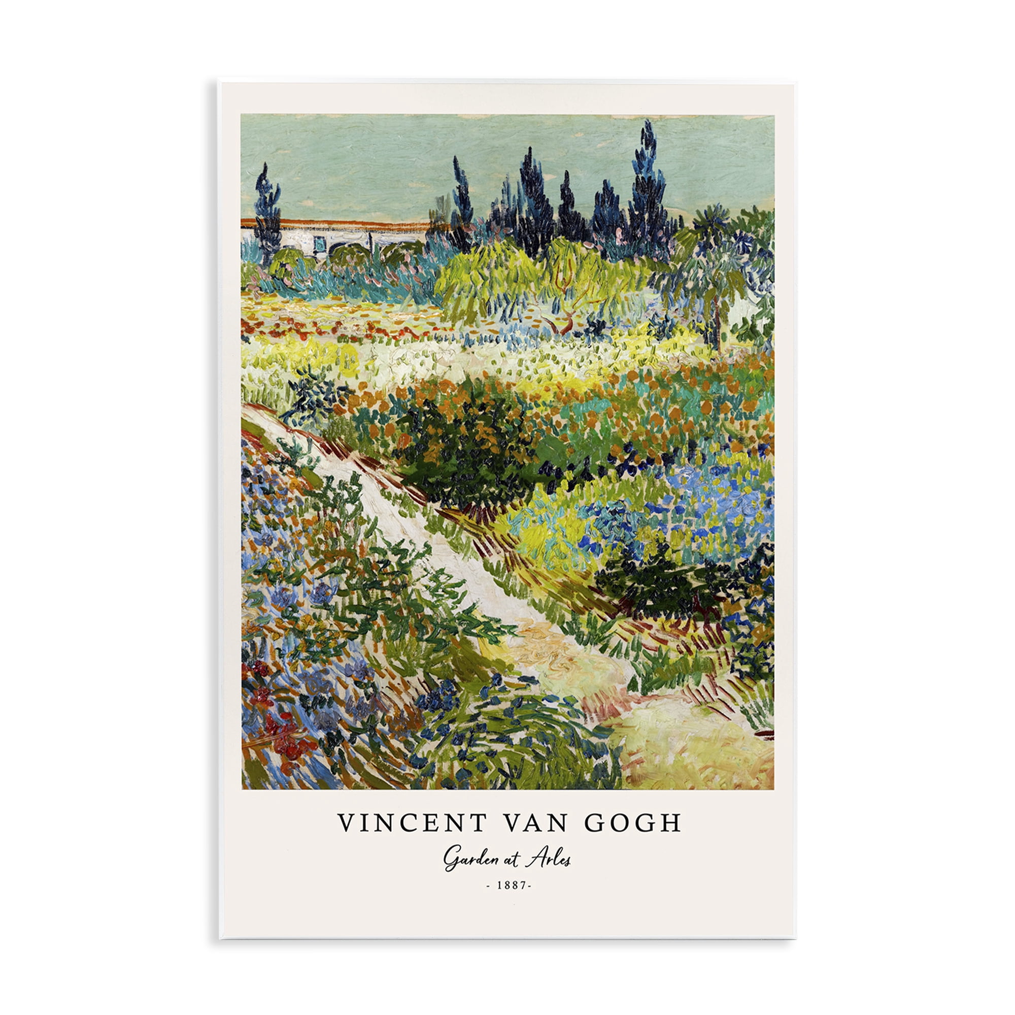 Stupell Industries Classic Garden At Arles Wall Plaque Art, design by Vintage Hustle