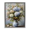 thumbnail image 1 of Stupell Industries Traditional Classic Hydrangeas & Leaves Gray Floating Frame Canvas Art, 25 x 31, by Franklyn Gregory, 1 of 7