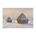 thumbnail image 1 of Stupell Industries Classic Monet Wheatstacks Landscape & Nature Painting Wrapped Canvas Art Print Wall Art, 45 x 30, 1 of 8