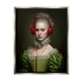 thumbnail image 1 of Stupell Industries Classic Portrait with Headphones Beauty & Fashion Painting Gray Floater Framed Art Print Wall Art, 17 x 21, 1 of 9