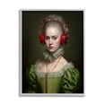 thumbnail image 1 of Stupell Industries Classic Portrait with Headphones Beauty & Fashion Painting Gray Framed Art Print Wall Art, 16 x 20, 1 of 8