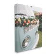 thumbnail image 1 of Stupell Industries Classic Retro Blue Van Spring Rose Florals Transportation Painting Gallery Wrapped Canvas Art Print Wall Art, 30 x 40, 1 of 6
