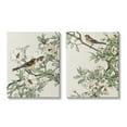 thumbnail image 1 of Stupell Industries Classic Sparrow on Blossoms Animals & Insects Painting Gallery Wrapped Canvas Art Print Wall Art, 24 x 30, Set of 2, 1 of 8