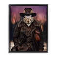thumbnail image 1 of Stupell Industries Eclectic Classic Squirrel Fashion Black Floating Frame Canvas Art, 17 x 21, by Karen Burke, 1 of 8