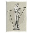 thumbnail image 1 of Stupell Industries Classic Statue on Geometric Abstract Painting Unframed Art Print Wall Art, 10 x 15, 1 of 7