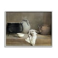 thumbnail image 1 of Stupell Industries Classic Still Life Painting Abstract Painting Gray Framed Art Print Wall Art, 30 x 24, 1 of 9