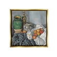 thumbnail image 1 of Stupell Industries Classic Style Still Life Food & Beverage Painting Gold Floater Framed Canvas Art Print Wall Art, 18 x 18, 1 of 10