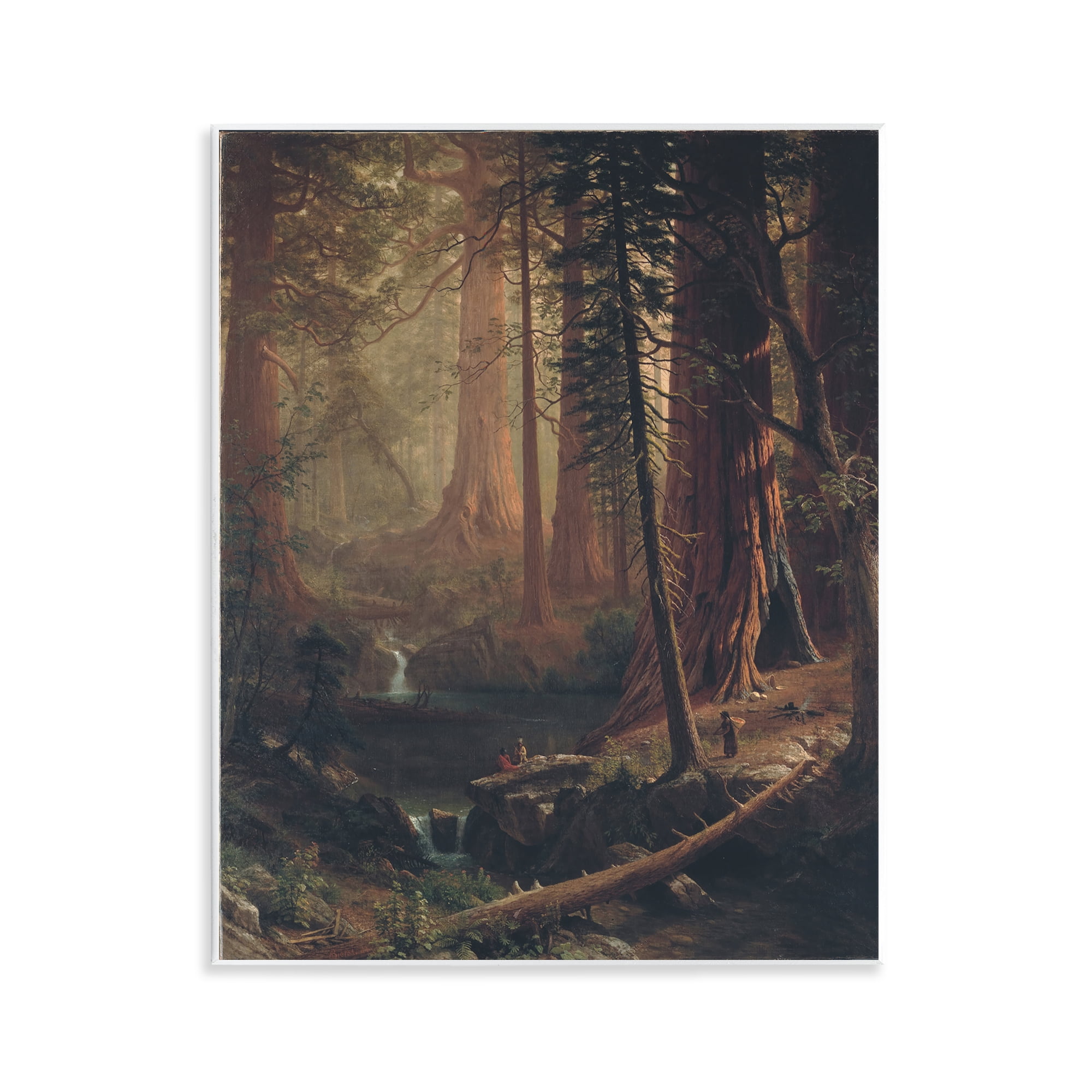 Stupell Industries Classic Trees of California Landscape & Nature Painting Unframed Art Print Wall Art, 11 x 14
