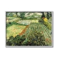 thumbnail image 1 of Stupell Industries Classic Van Gogh Field Painting Feld Mit Mohnblumen Gray Framed by Vincent Van Gogh, 1 of 5