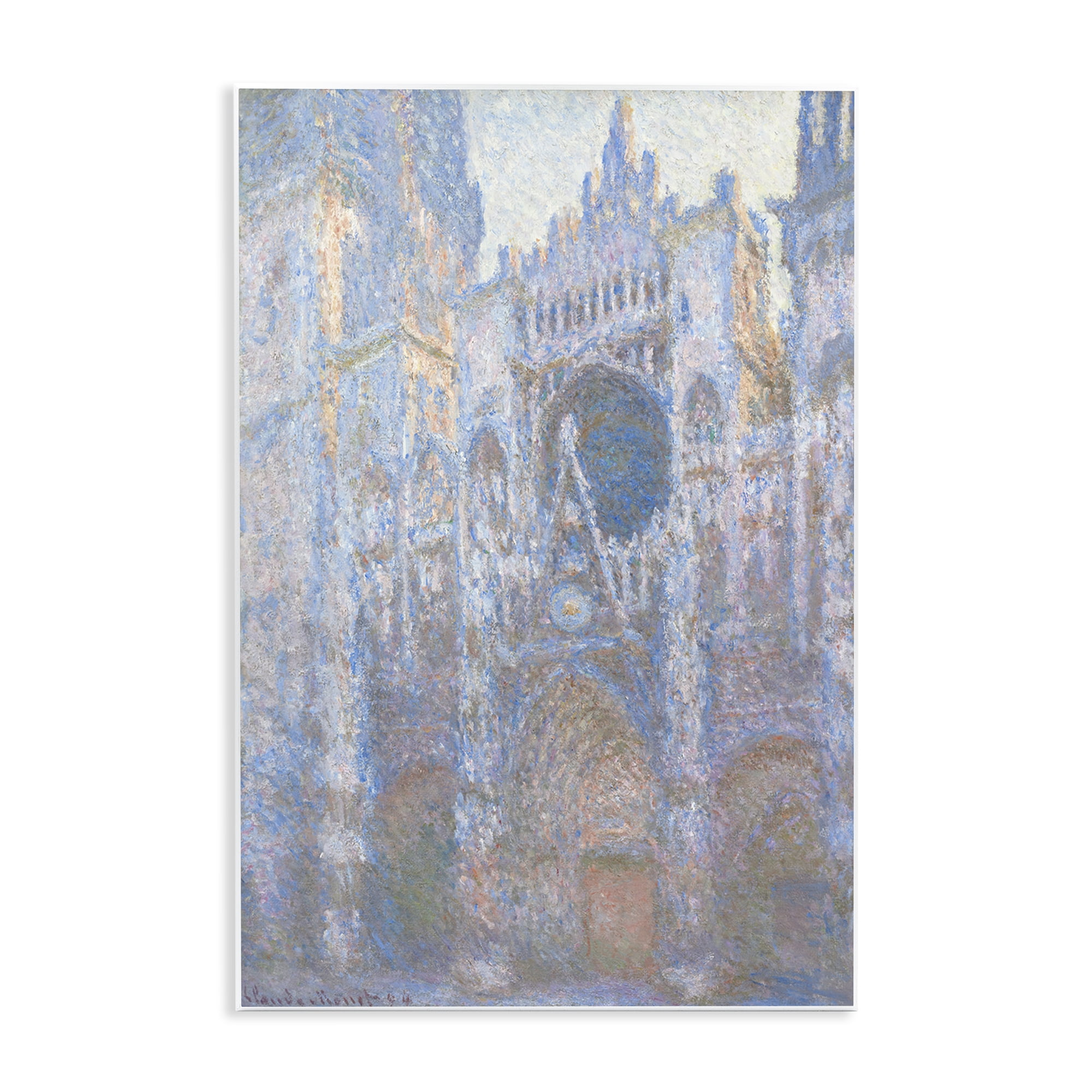 Stupell Industries Classical Cathedral Façade Buildings & Architecture Painting Unframed Art Print Wall Art, 10 x 15