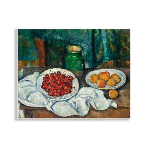 Stupell Industries Classical Fruit Still Life Food & Beverage Painting Unframed Art Print Wall Art, 14 x 11