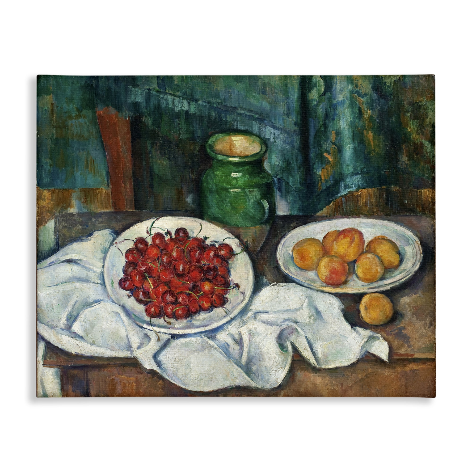 Stupell Industries Classical Fruit Still Life Food & Beverage Painting Wrapped Canvas Art Print Wall Art, 20 x 16