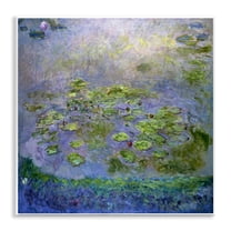 Stupell Industries Classical Monet Nympheas Landscape & Nature Painting Unframed Art Print Wall Art, 12 x 12
